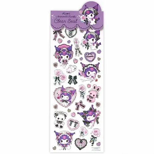 Sanrio Characters x Fumika Amenomori Sticker-Bogen Kuromi