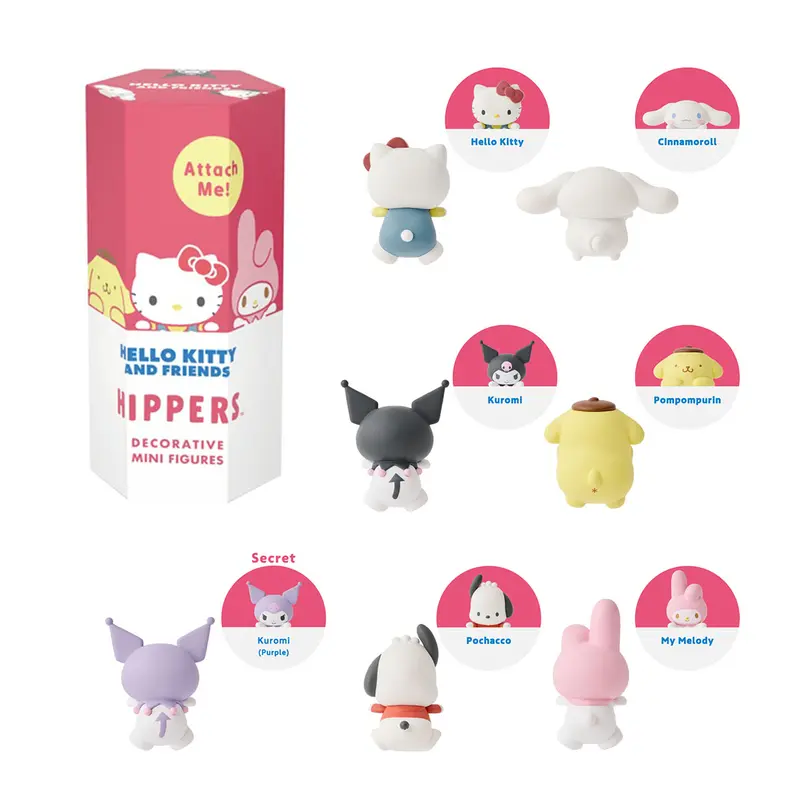 Sanrio - Hello Kitty & Friends - Hippers Blind Box Figur - Einzelbox - ca. 5-7 cm - Dreams