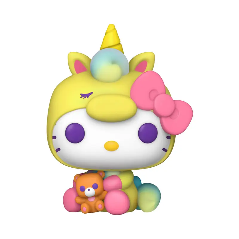 Sanrio - Hello Kitty - Hello Kitty in Unicorn Pajamas - Funko Pop! Vinyl Figur N° 58 - 10cm - Funko