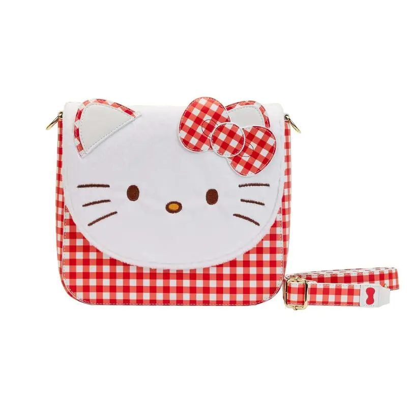 Sanrio - Loungefly Hello Kitty Gingham Cosplay - Umhängetasche - 24 cm