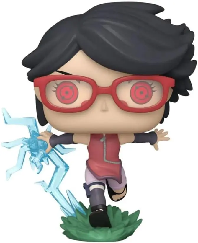 Sarada w/Sharingan (GW) Exclusive POP! Animation Vinyl Figur 9 cm Boruto