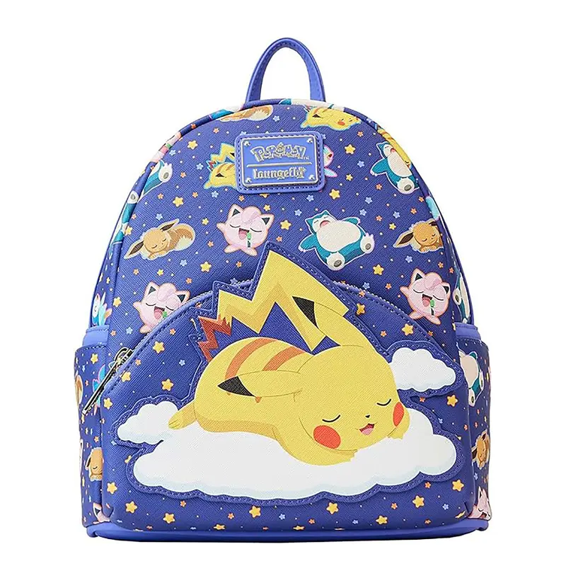 Schlafendes Pikachu und Freunde, Pokémon Mini-Rucksack - Loungefly