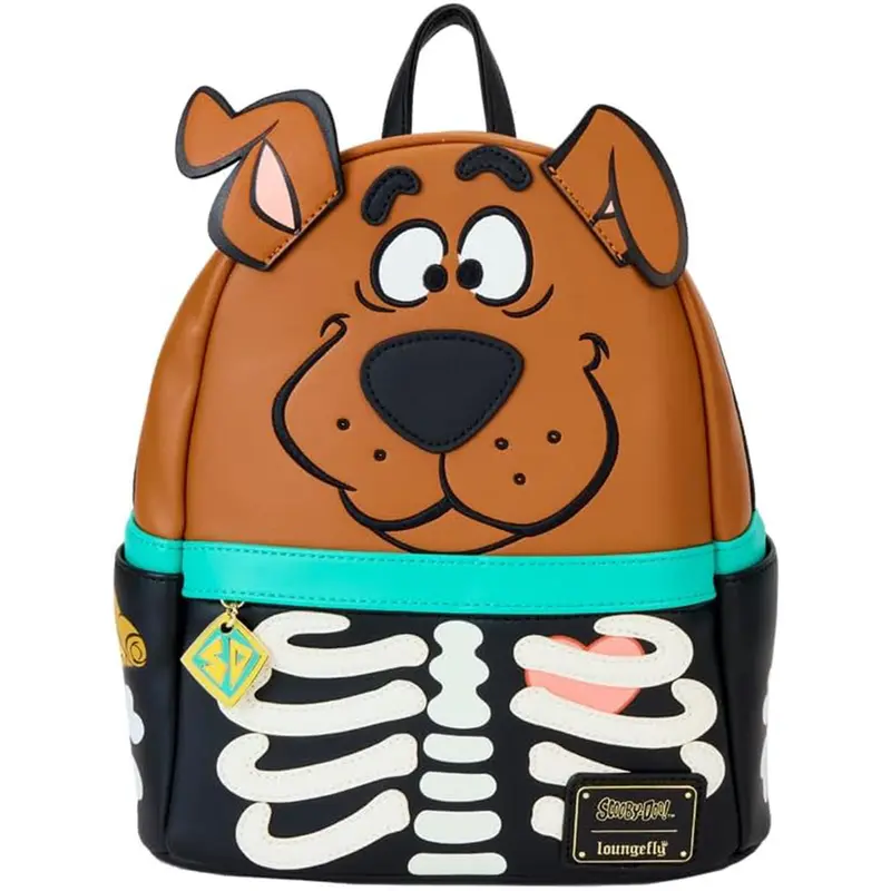 Scooby-Doo Skelett Cosplay, Mini-Rucksack - Loungefly