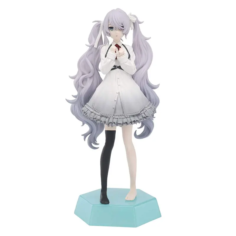 SEGA Hatsune Miku mit Kniestrumpf | Hatsune Miku Sammelfigur | 15 cm