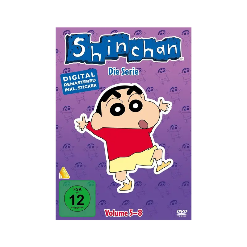 SHIN CHAN - DIE SERIE - Boxset mit Vol. 5 -8 - Limited Edition inkl. Stickerfolie (DVD)