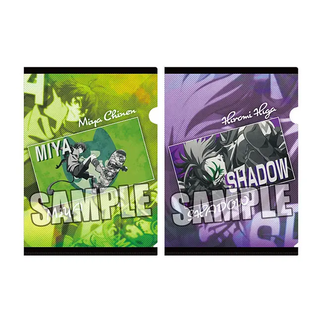 SK8 the Infinity Clearfile-Set Miya Chinen & Hiromi Higa