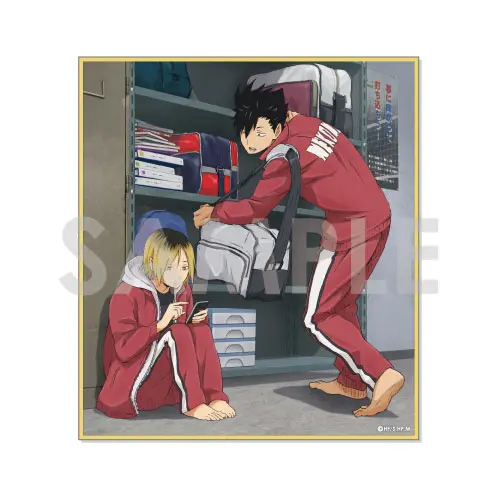 [Sofmap] Haikyuu!! After School Shikishi Kenma Kozume & Tetsuro Kuroo