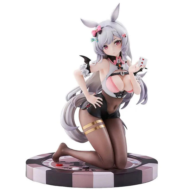Solarain Ashige-chan auf Pokership | Original Character Sammelfigur | 19 cm