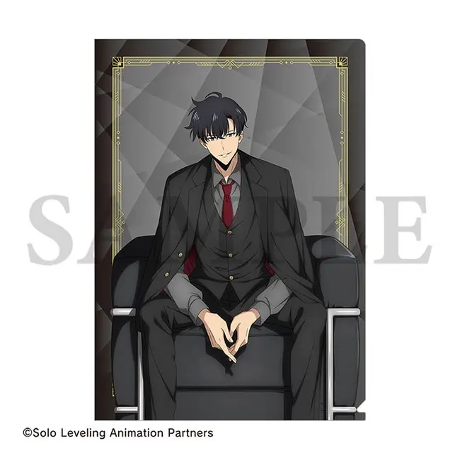 Solo Leveling Clearfile Jin-Woo Sung Black Suit Ver.