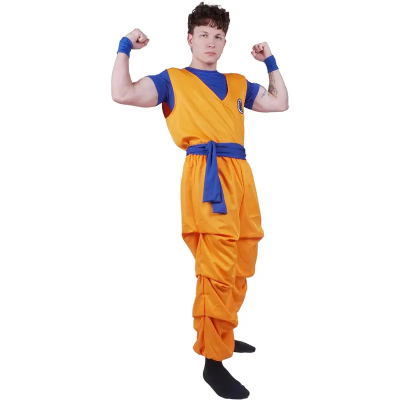 Son Goku Kostüm beim Herr der Schildkröten, Größen