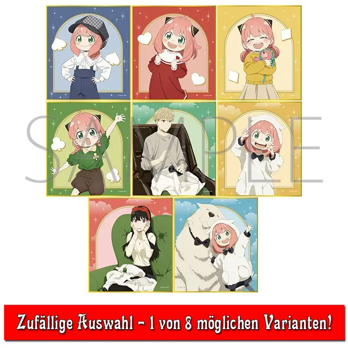Spy x Family Anya Fair Shikishi *Blindbag*