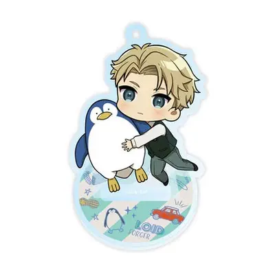 Spy x Family Aufsteller/Anhänger Loid Forger & Pinguin