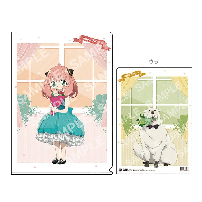 Spy x Family Clearfile Anya & Bond
