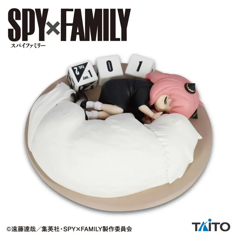 Spy x Family Ewiger Kalender-Statue Anya & Bond Forger
