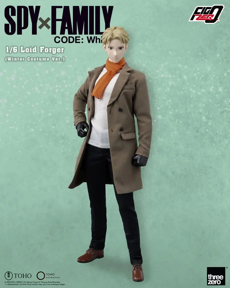 Spy x Family FigZero Actionfigur 1/6 Loid Forger (Winter Costume Ver.) 31 cm