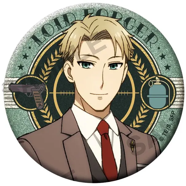 Spy x Family KiraKira Button Loid (B)