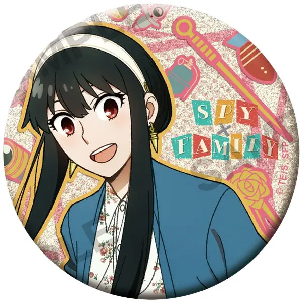 Spy x Family KiraKira Button Yor (C)