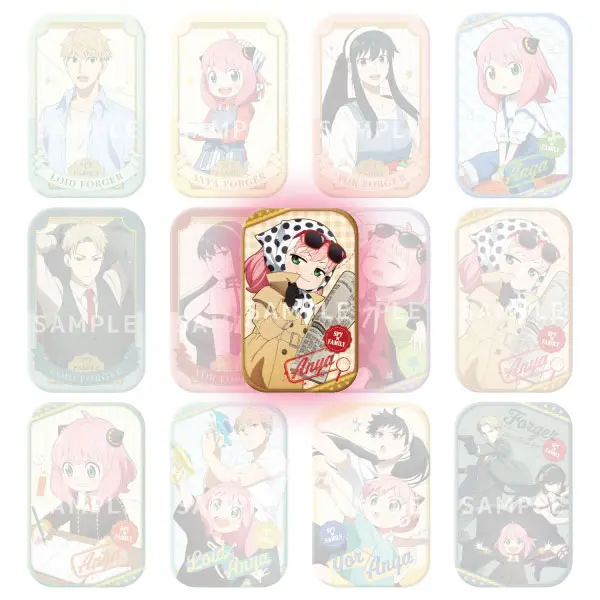 Spy x Family Marukaku Button Anya (D)