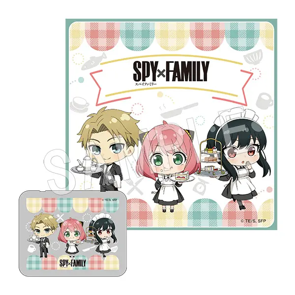 Spy x Family Mini Handtuch & Döschen Set
