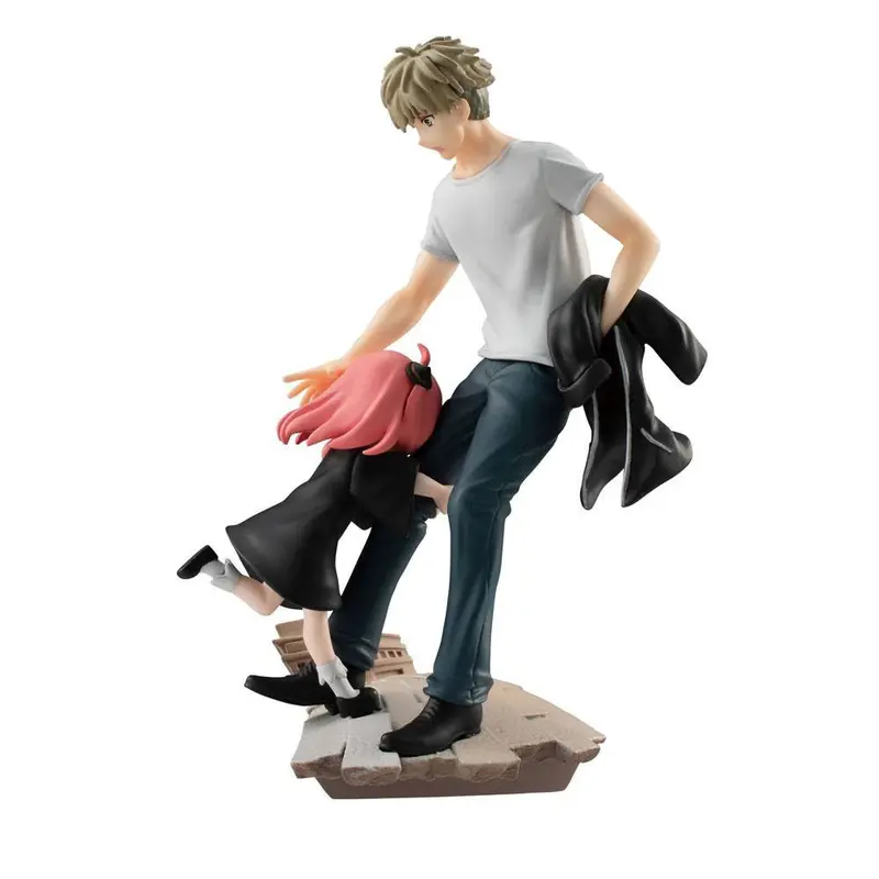 Spy x Family Petitrama Series Vol. 1 Sammelfigur Loid Forger & Anya Forger