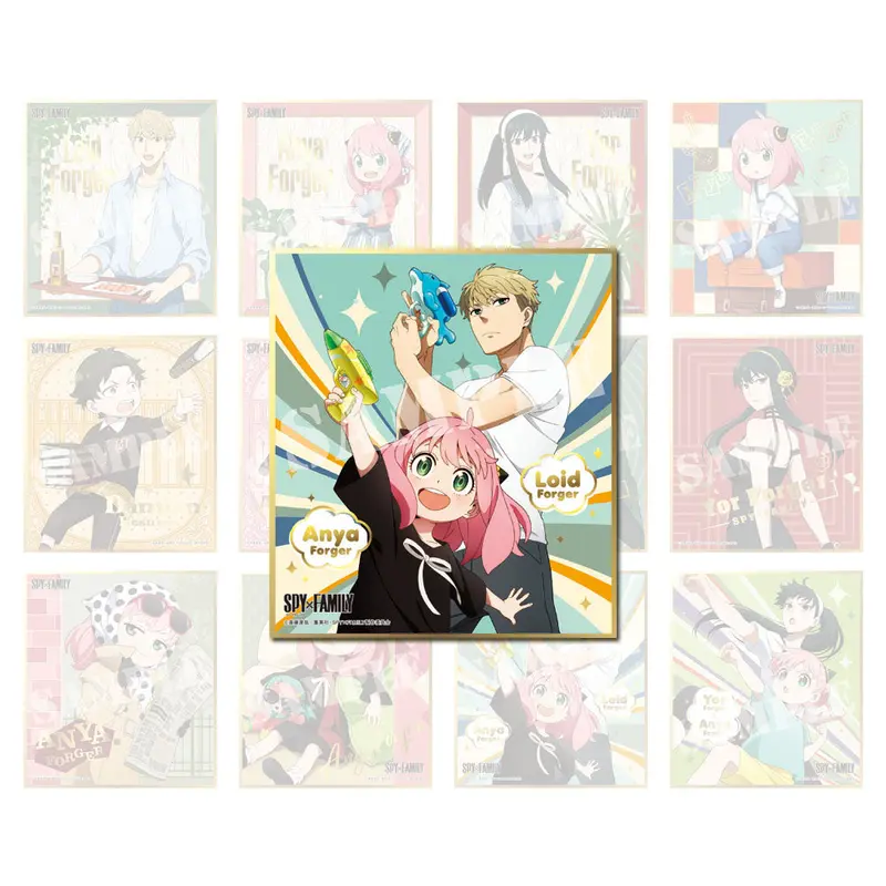 Spy x Family Shikishi Anya Forger & Loid Forger