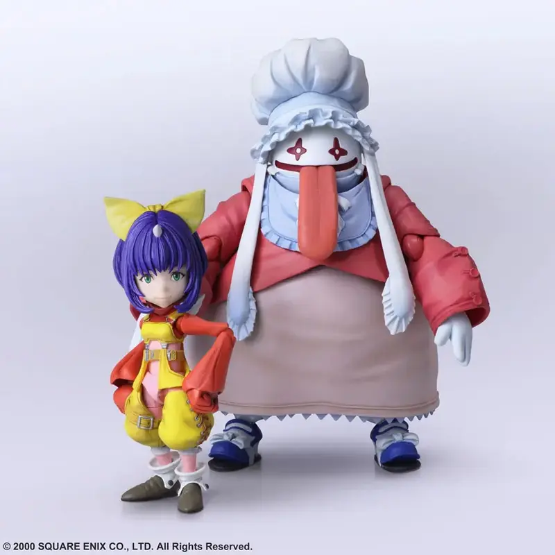 Square Enix Eiko Carol & Quina Quen mit Zubehör | Final Fantasy Figuren | 14 cm