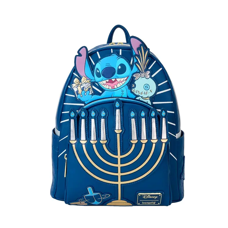 Stitch mit Menora, Lilo & Stitch Mini-Rucksack - Loungefly