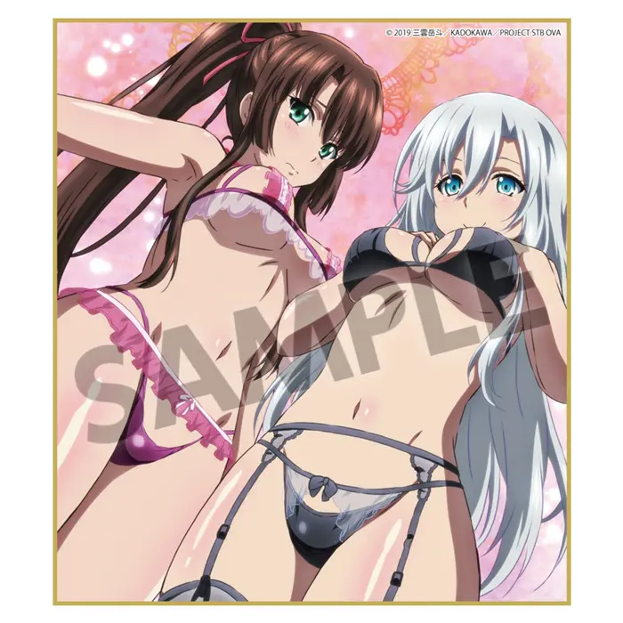 Strike the Blood Final Shikishi Sayaka Kirasaka & La Folia Rihavein