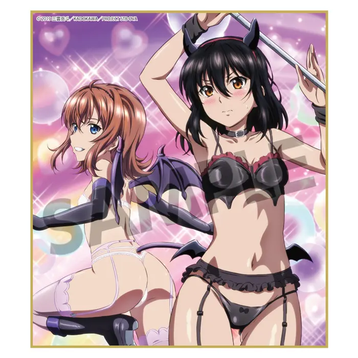 Strike the Blood Final Shikishi Yukina Himeragi & Yume Eguchi