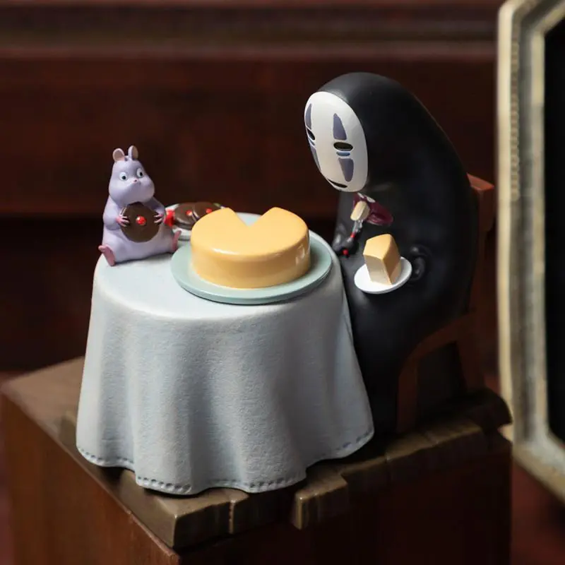 Studio Ghibli - Chihiros Reise ins Zauberland - Ohngesicht & Boh „Tea Time“ Schmuckkästchen - Benelic