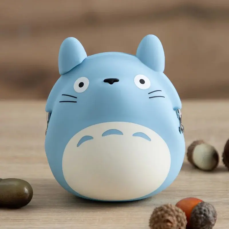Studio Ghibli - Mein Nachbar Totoro - Silikon-Portemonnaie (Blau) - Sekiguchi