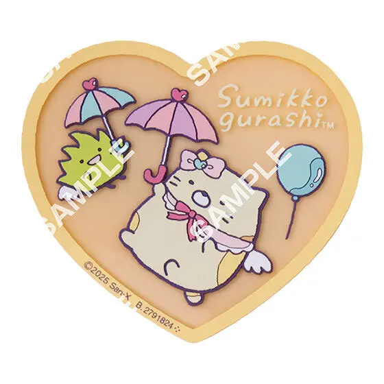 Sumikkogurashi Neko & Zasso Untersetzer - Flat Gashapon