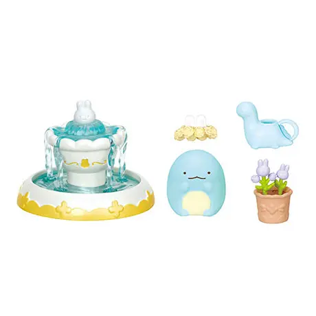 Sumikkogurashi "Secret Garden Party" Re-Ment Figur (5) "Fountain"