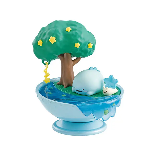 Sumikkogurashi "Starrium Twinkle Twinkle Star Tour" Re-Ment Figur (2) Tokage & Nisetsumuri