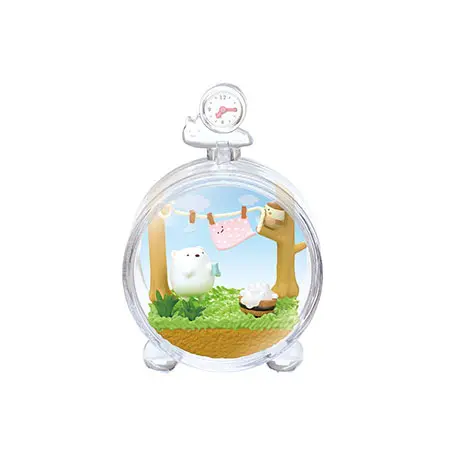 Sumikkogurashi "Sumikko Day Terrarium" Re-Ment Figur (1) "Washing"