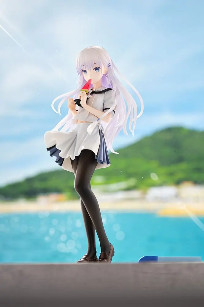 Summer Pockets REFLECTION BLUE PVC Statue 1/7 Shiroha Naruse 24 cm