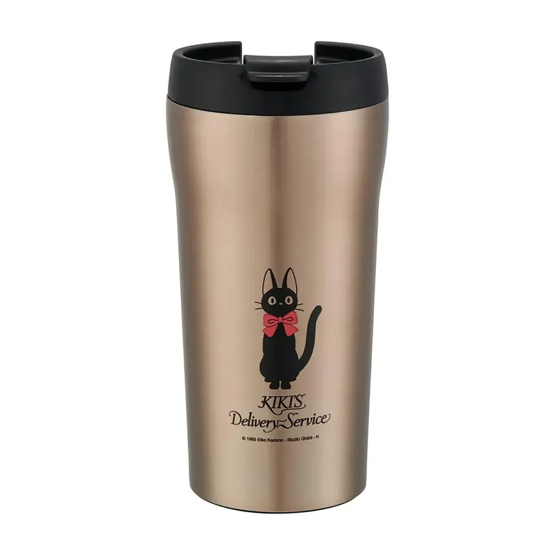 Super Compact Edelstahl-Kaffeebecher 360ml Jiji, Kikis kleiner Lieferservice - Skater
