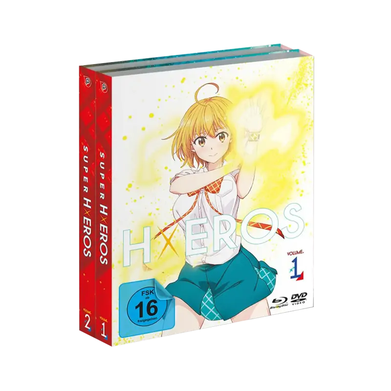 SUPER HxEROS - Season 1 - Gesamtausgabe - Bundle mit Vol. 1-2 (Blu-ray & DVD)