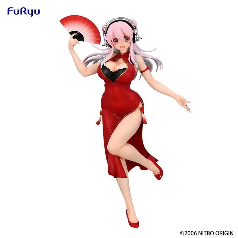 Super Sonico China Dress Ver. Trio-Try-iT PVC Statue 21 cm