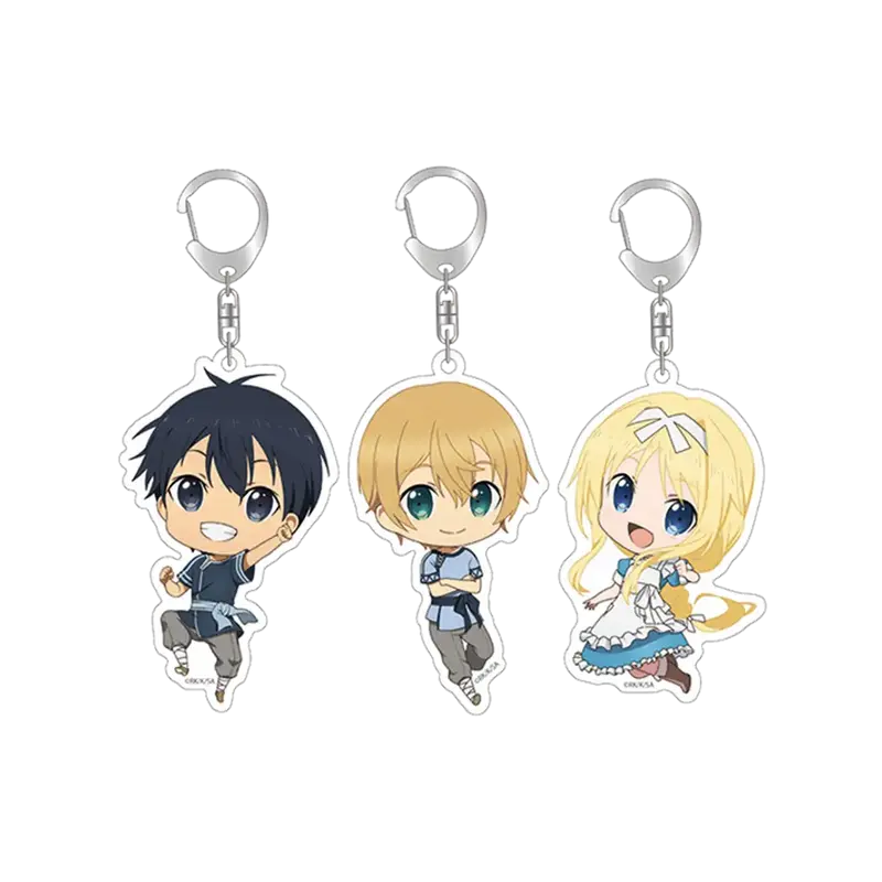 Sword Art Online - Alicization - Acrylschlüsselanhänger 3er-Set