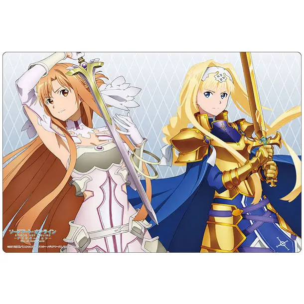 Sword Art Online Alicization War of Underworld Schreibtischunterlage Asuna & Alice