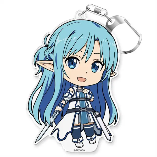 Sword Art Online PuniColle! 2in1 Anhänger/Aufsteller Asuna Undine
