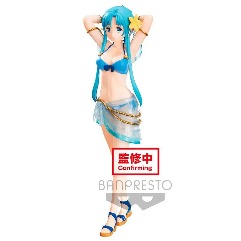 Sword Art Online PVC Statue Asuna Undine Jewelry Materials Swimsuit Ver.