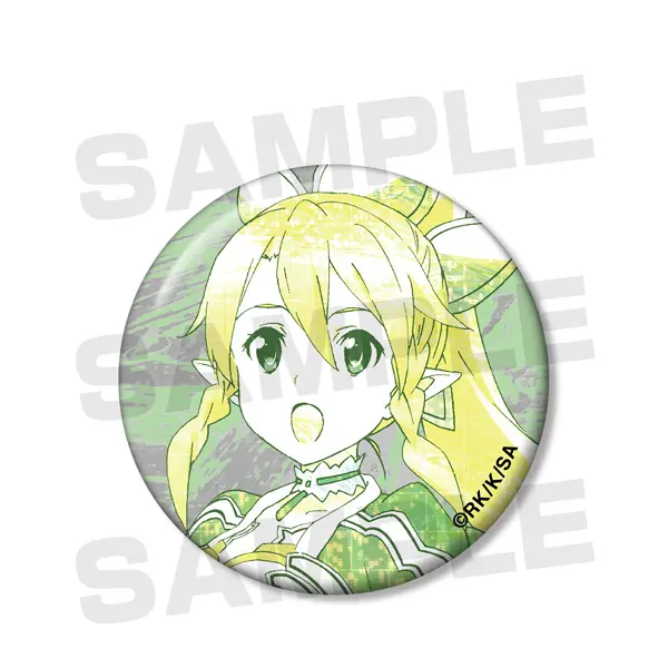 Sword Art Online Trading Ani-Art Button Leafa