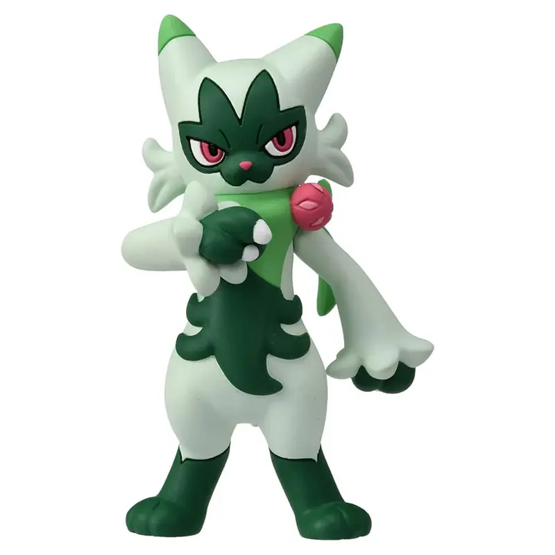 Takara TOMY Feliospa / Floragato | PoKéMoN Sammelfigur | 5 cm