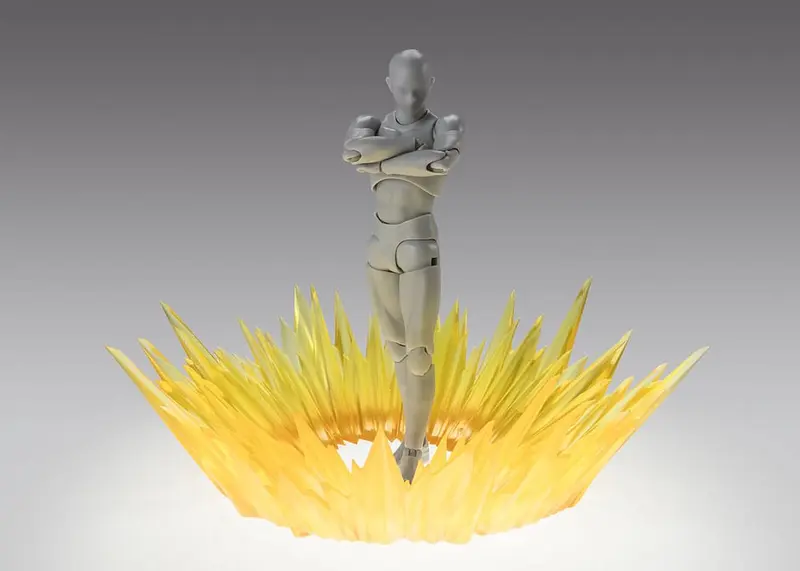 Tamashii Effect Actionfiguren-Zubehör Shock Impact Yellow Ver. for S.H.Figuarts