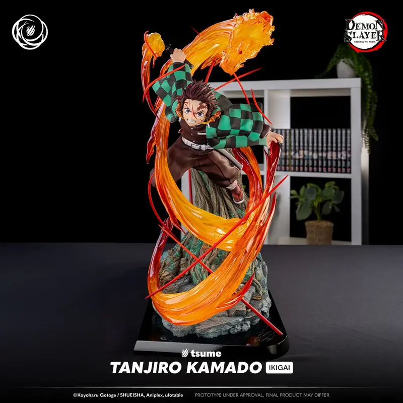 Tanjiro Kamado, Demon Slayer IKIGAI Sammelfigur, limitierte Edition, 18 x 38 x 44 cm - Tsume