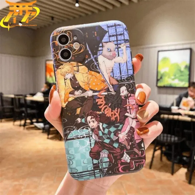 Tanjiro, Nezkuo, Inosuke und Zenitsu iPhone-Hülle - Demon Slayer