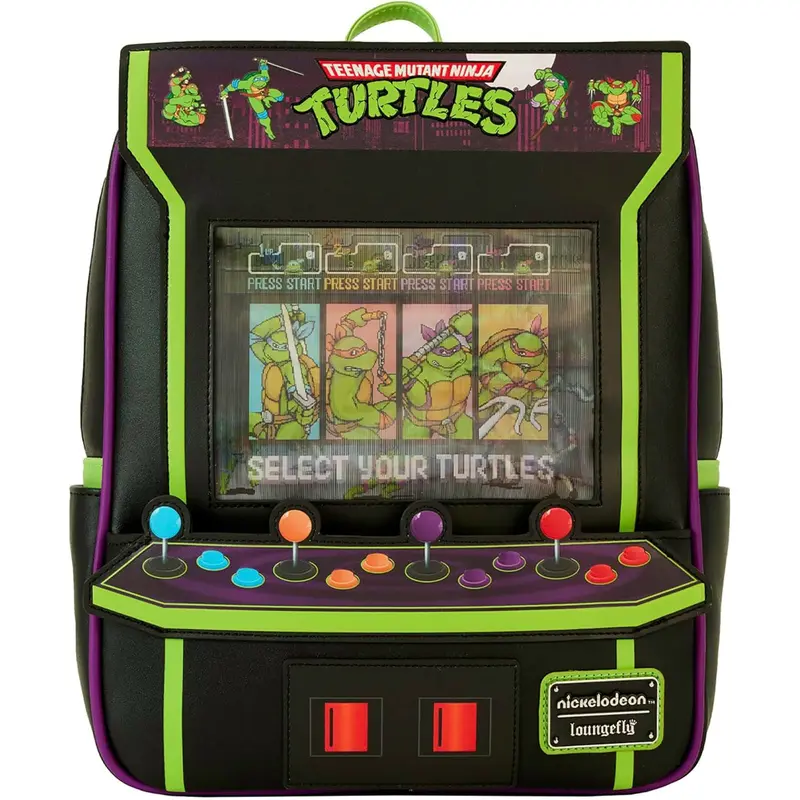 Teenage Mutant Ninja Turtles, Nickelodeon Rucksack, 40. Jubiläum - Loungefly