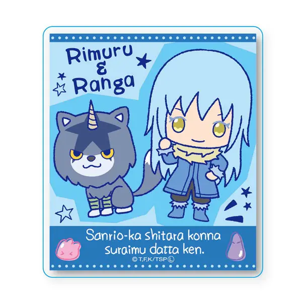 That Time I Got Reincarnated As A Slime Button Rimuru Tempest & Ranga